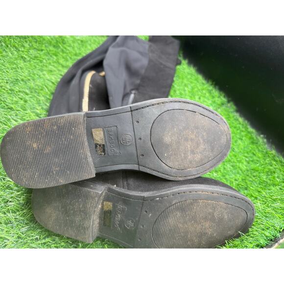 Bamboo- Black-Above Knee Boots- Size 7.5 W - Picture 3 of 7